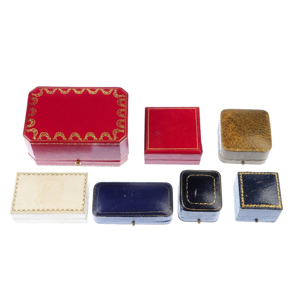 A dress wallet with a selection of cases. An Asprey & (1 of 3)