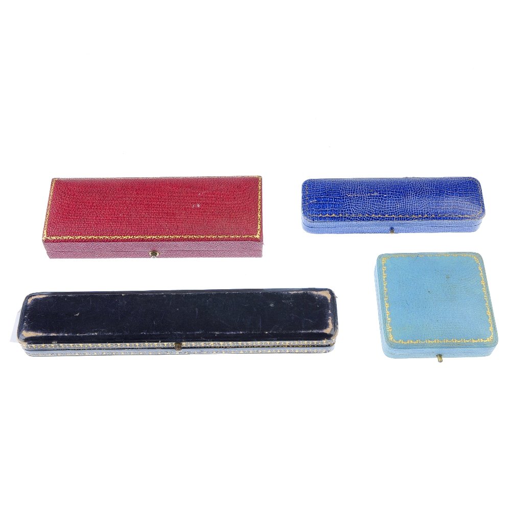 A bag containing twenty-nine cases. To include a Vever (1 of 2)