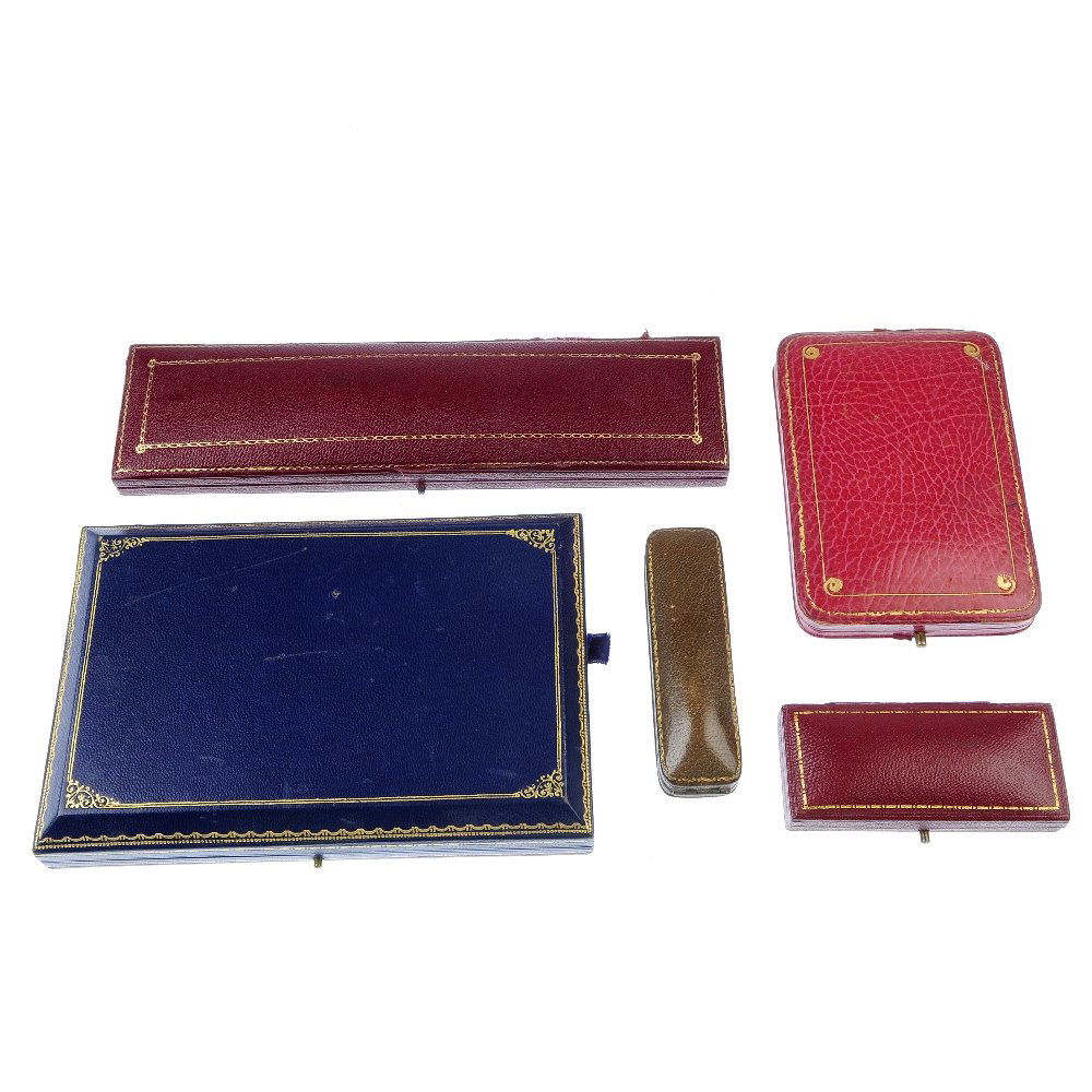 A bag containing forty-four cases. To include cases (1 of 2)