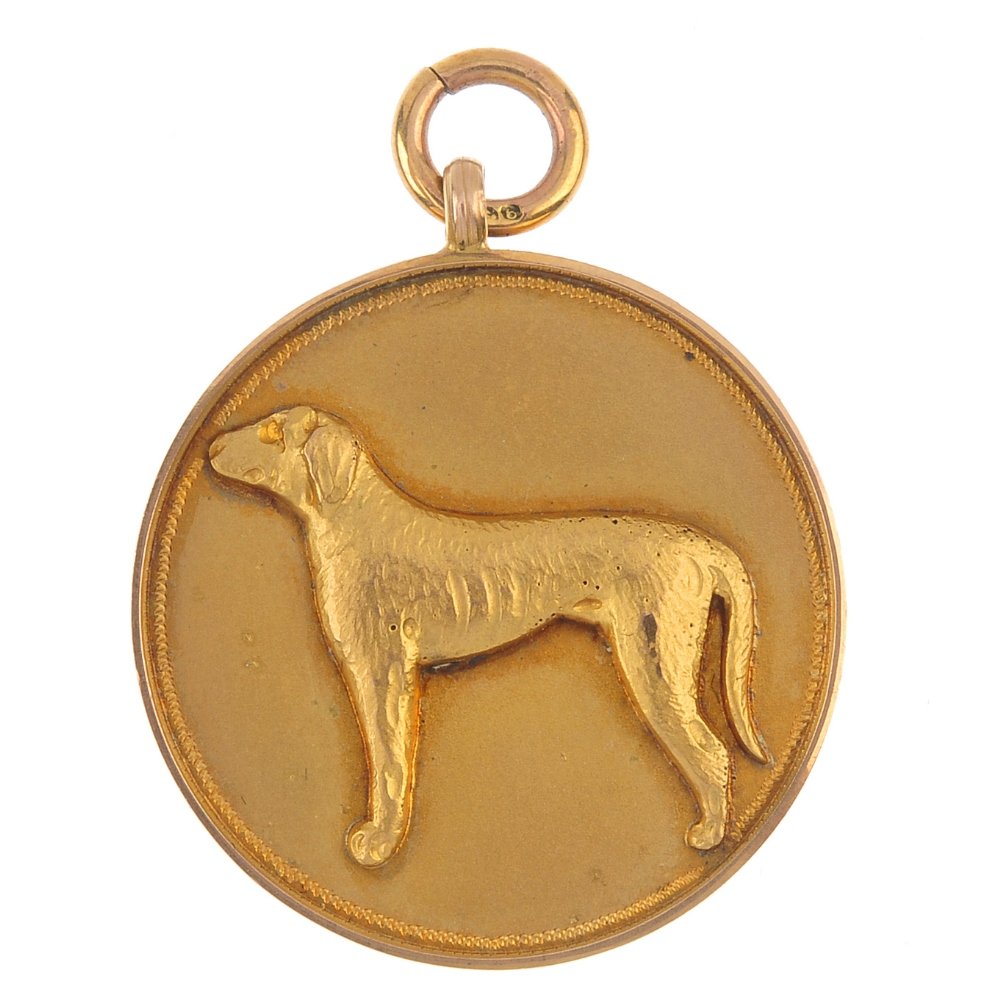 A mid 20th century 9ct gold Hound Trailing Association (1 of 2)