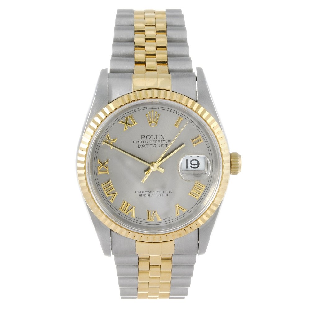 ROLEX - a gentleman's Oyster Perpetual Datejust (1 of 4)