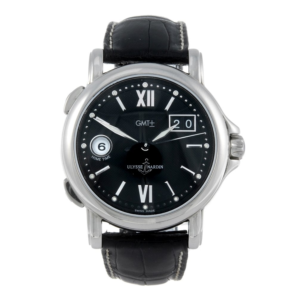 ULYSSE NARDIN - a gentleman's San Marco Dual Time wrist (1 of 4)