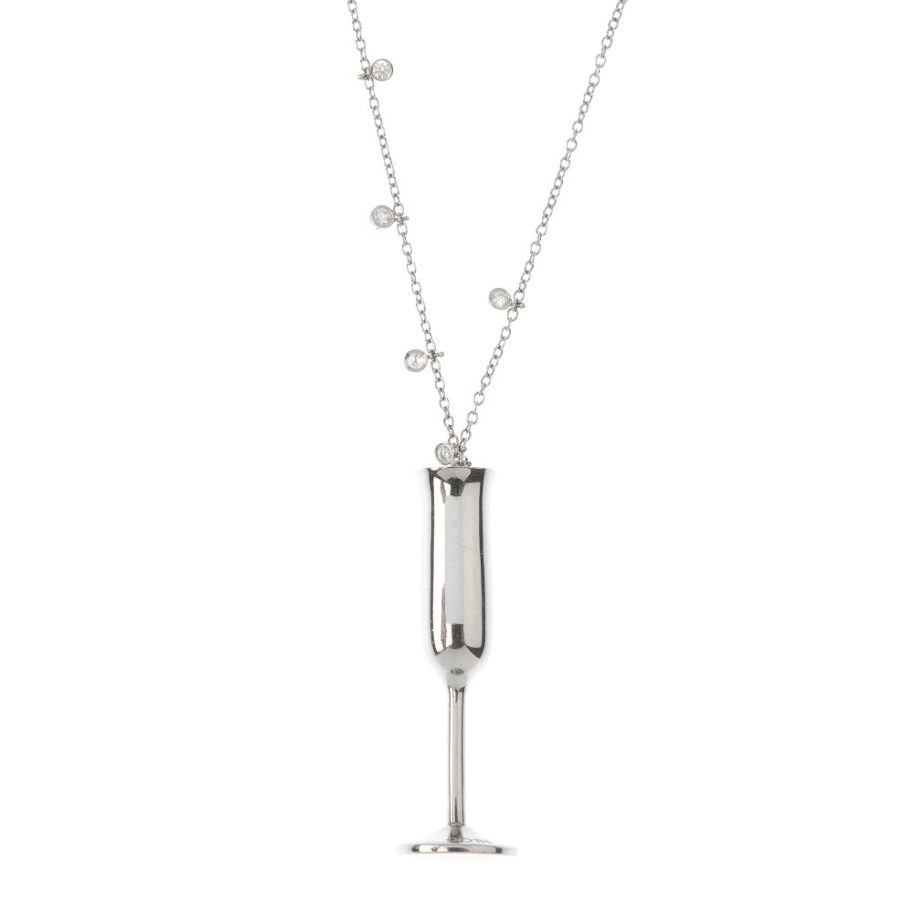 ROBERTO COIN - a pendant. Designed as a champagne (1 of 2)