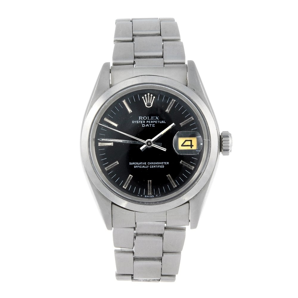ROLEX - a gentleman's Oyster Perpetual Date bracelet (1 of 4)