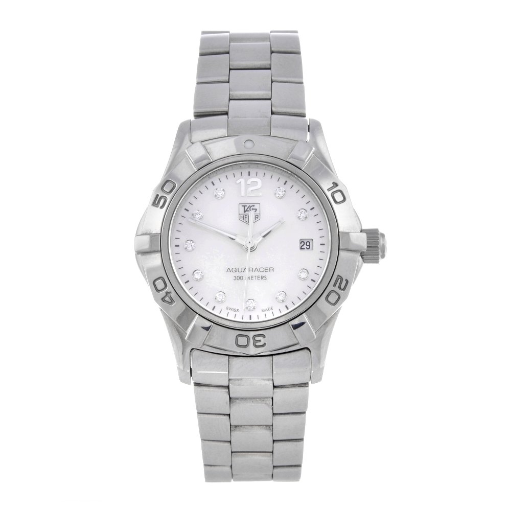TAG HEUER - a lady's Aquaracer bracelet watch. (1 of 4)