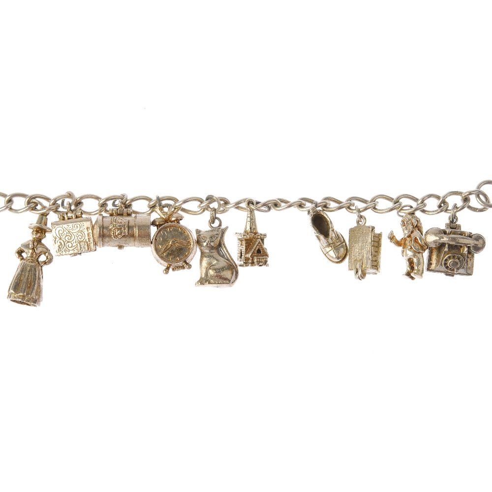 Six charm bracelets and one other. All charm bracelets (1 of 2)