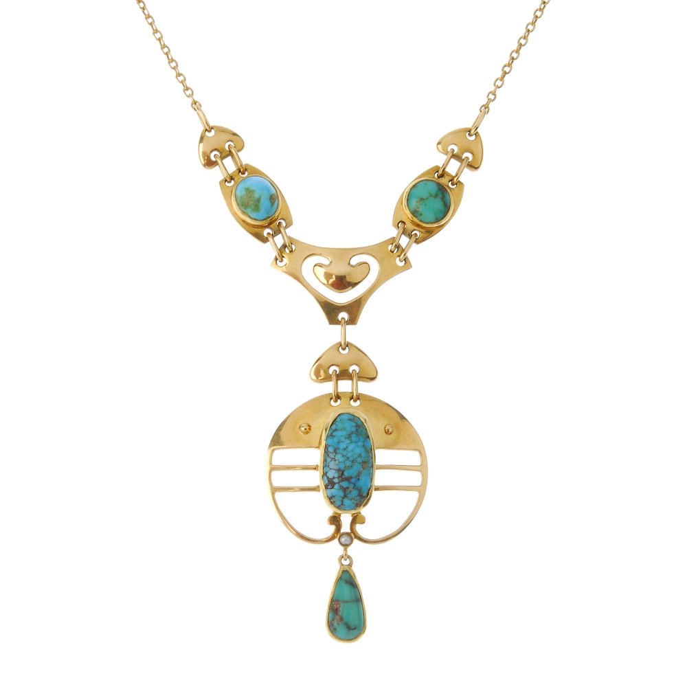 MURRLE BENNETT & CO. - an early 20th century 15ct gold (1 of 3)