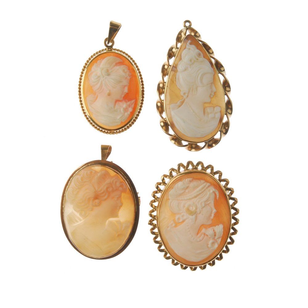 A selection of cameo jewellery. To include a Wedgwood (1 of 7)
