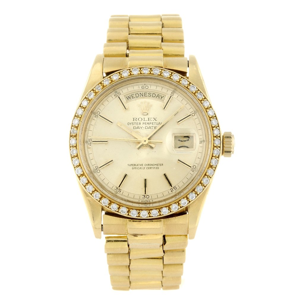 ROLEX - a gentleman's Oyster Perpetual Day-Date (1 of 4)