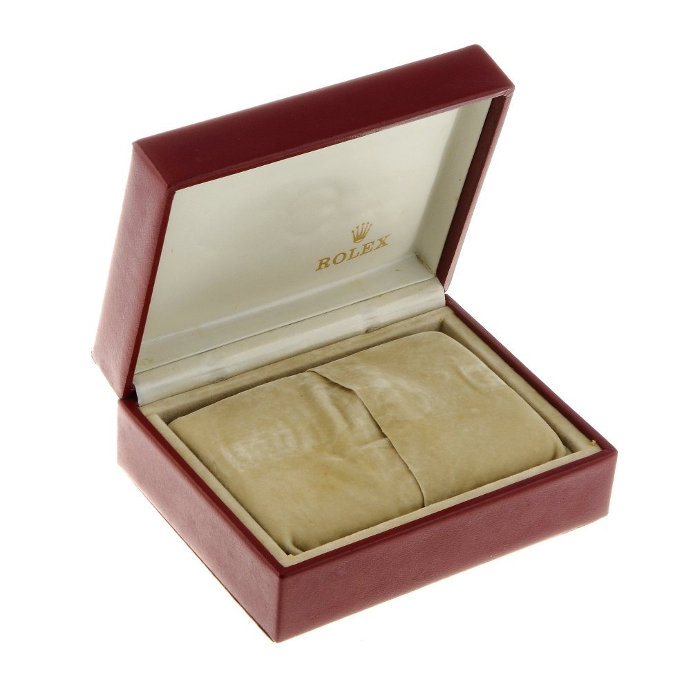 ROLEX - a complete watch box.   Outer box has marking (1 of 2)