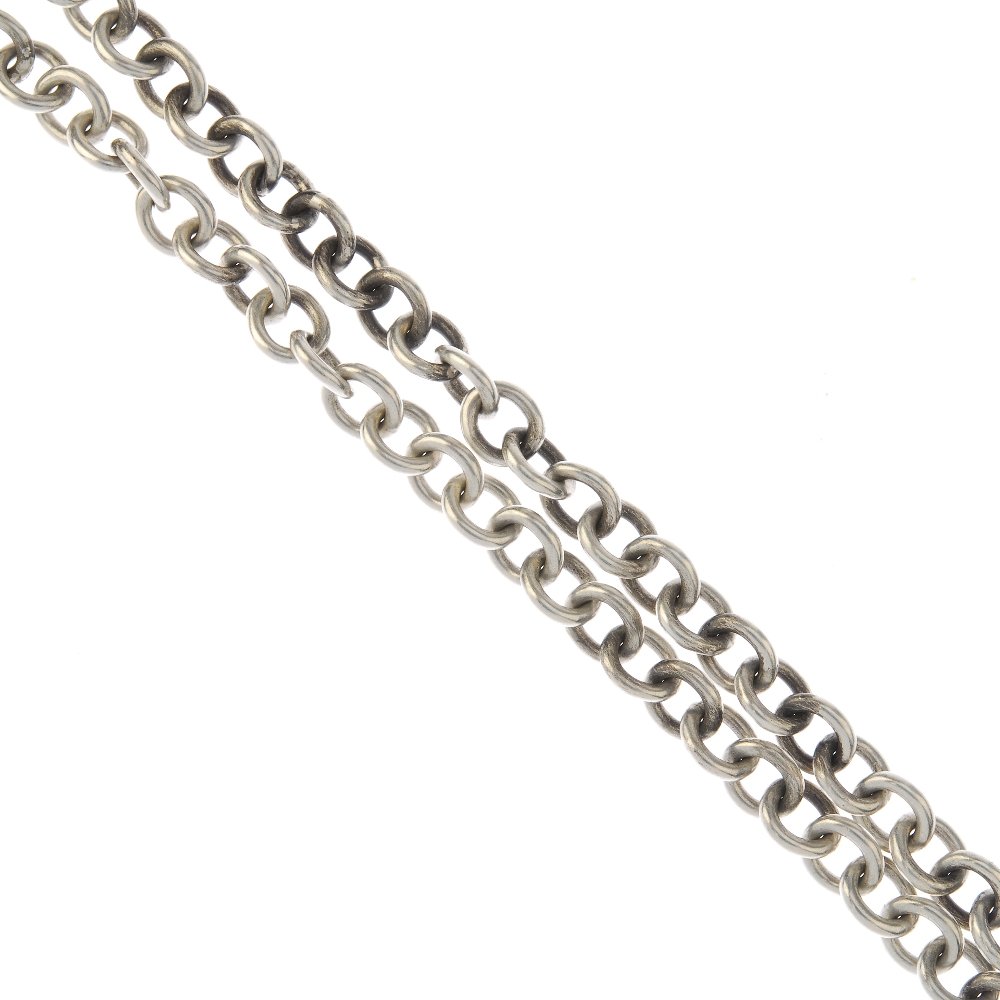 TIFFANY & CO. - a necklace, with padlock. The (1 of 2)