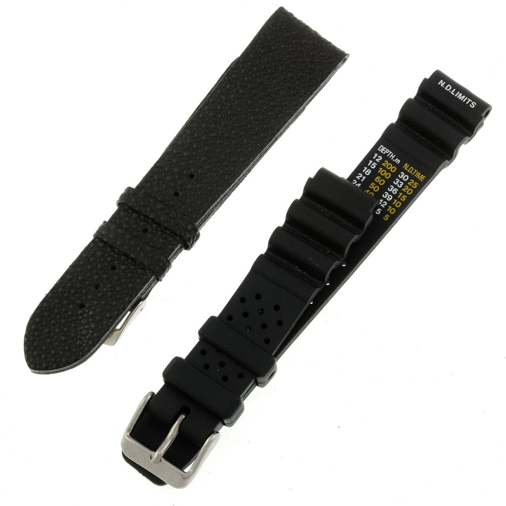 A large group of various watch straps and bracelets,: A large group of various watch straps and bracelets, including examples by Guess, Rotary and DKNY, both gentleman's and lady's examples. All recommended for spares or repair purposes only. Approximate