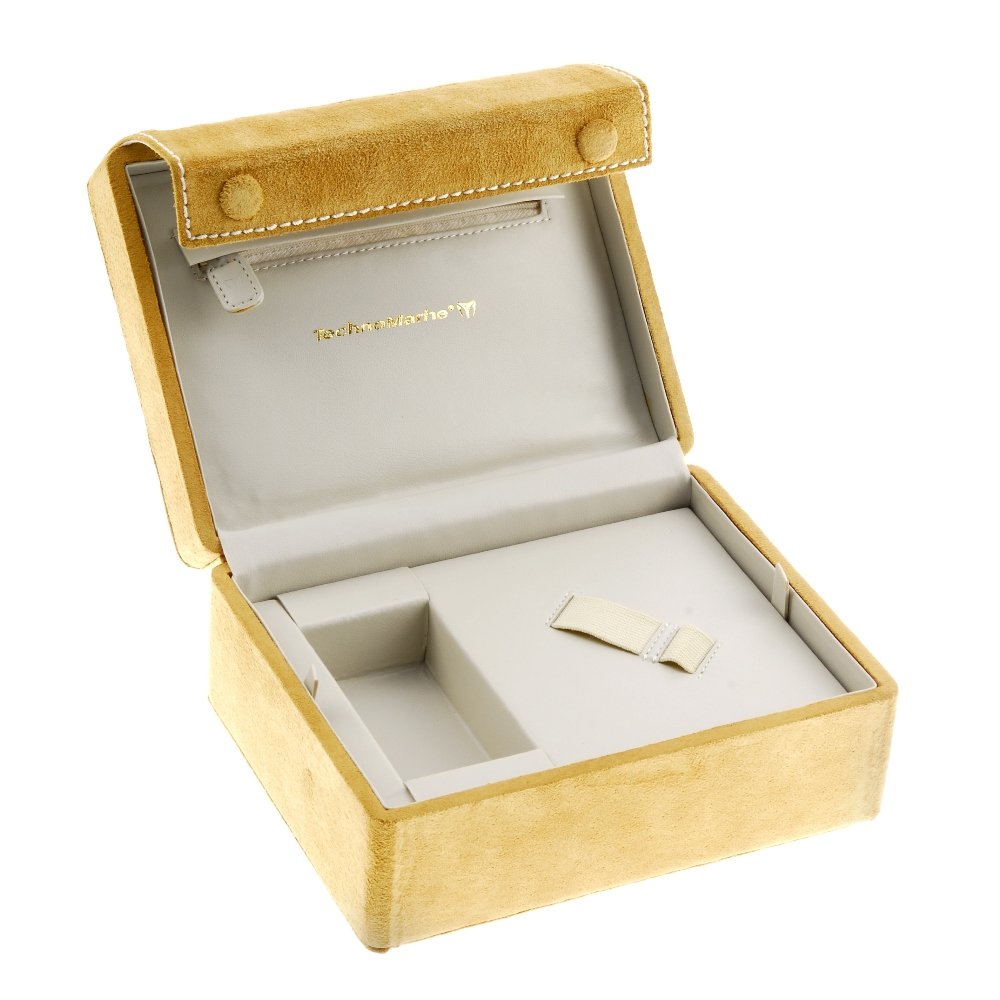 A group of five Technomarine watch boxes. Sold as: A group of five Technomarine watch boxes. Sold as seen. Fellows do not guarantee the working order or accuracy of any lots sold. Please see the Important Notices for Purchasers in our catalogue and on