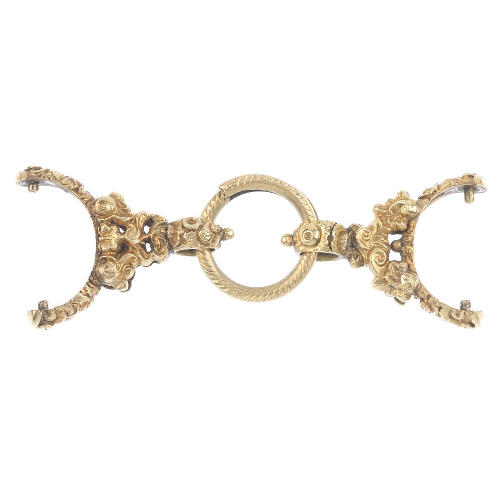 Two mid Victorian fob mounts. Each fob mount of (1 of 2)