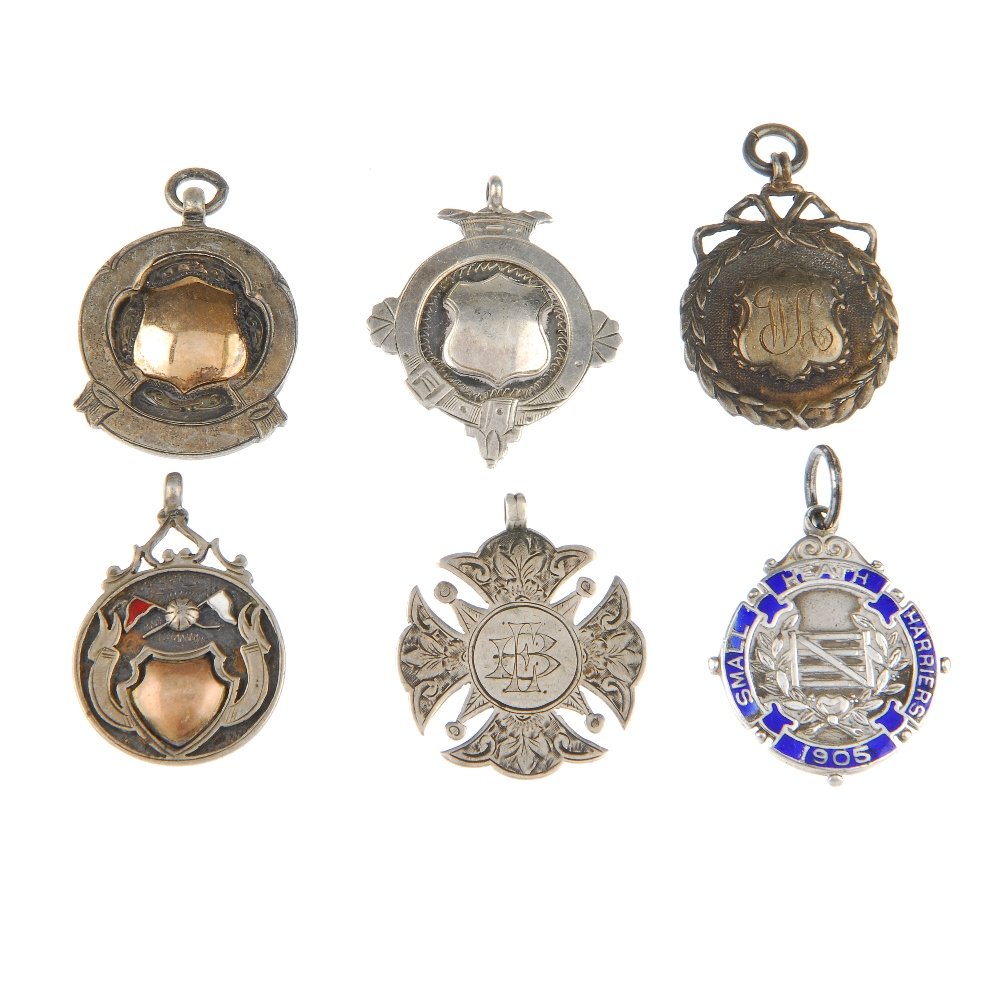 Fifteen late 19th to early 20th century silver (1 of 4)