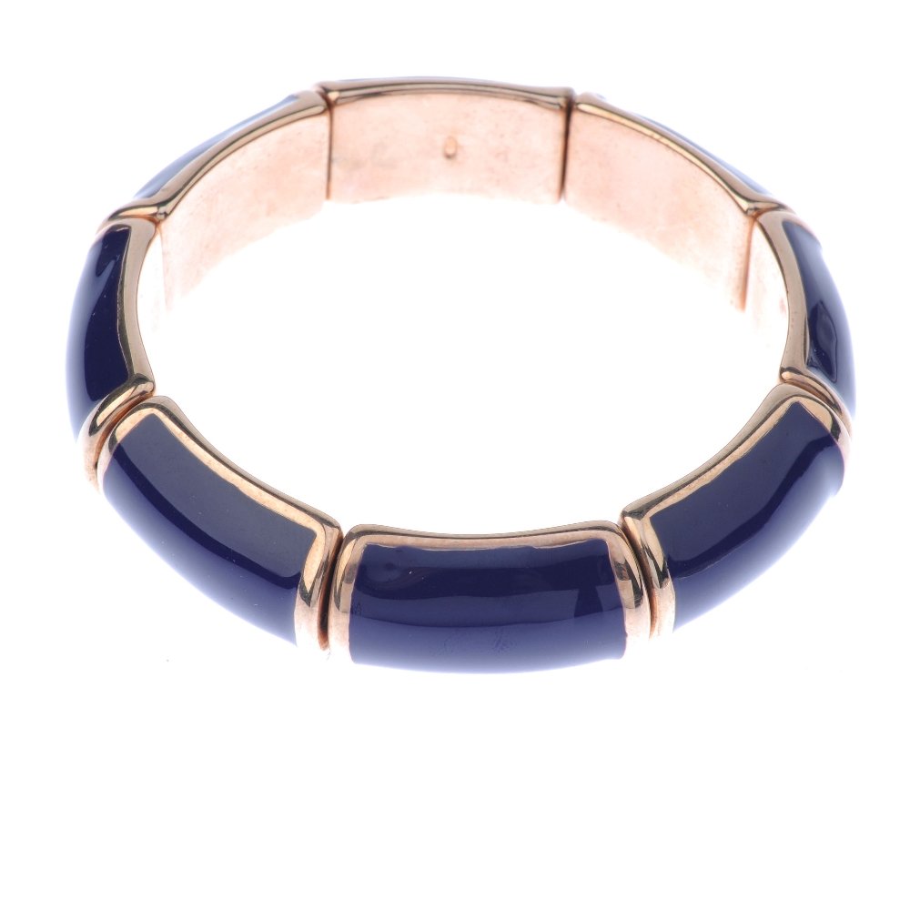 A selection of silver and white metal jewellery. To: A selection of silver and white metal jewellery. To include an enamel expandable bracelet, a large dark and colourless cubic zirconia flower ring, a heart pendant and various chain bracelets and neckl