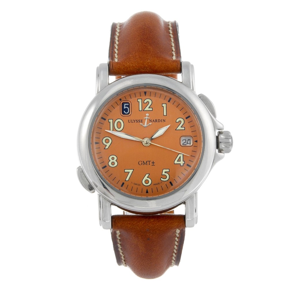 ULYSSE NARDIN - a gentleman's San Marco GMT wrist (1 of 4)