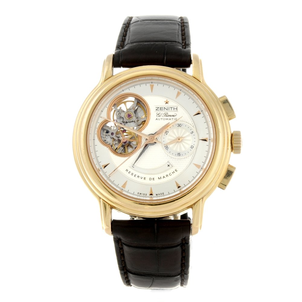 ZENITH - a gentleman's Chronomaster T Open chronograph (1 of 4)