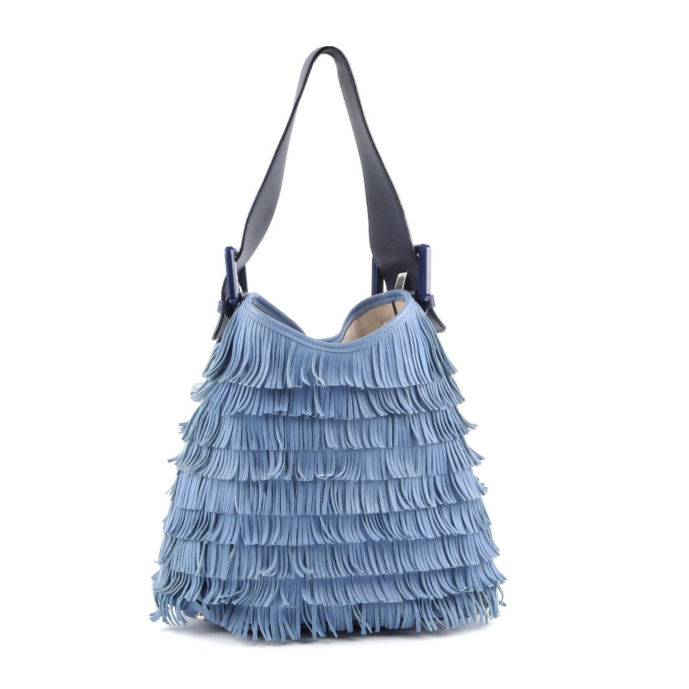 MARC JACOBS - a Victoria fringed hobo handbag. (1 of 3)
