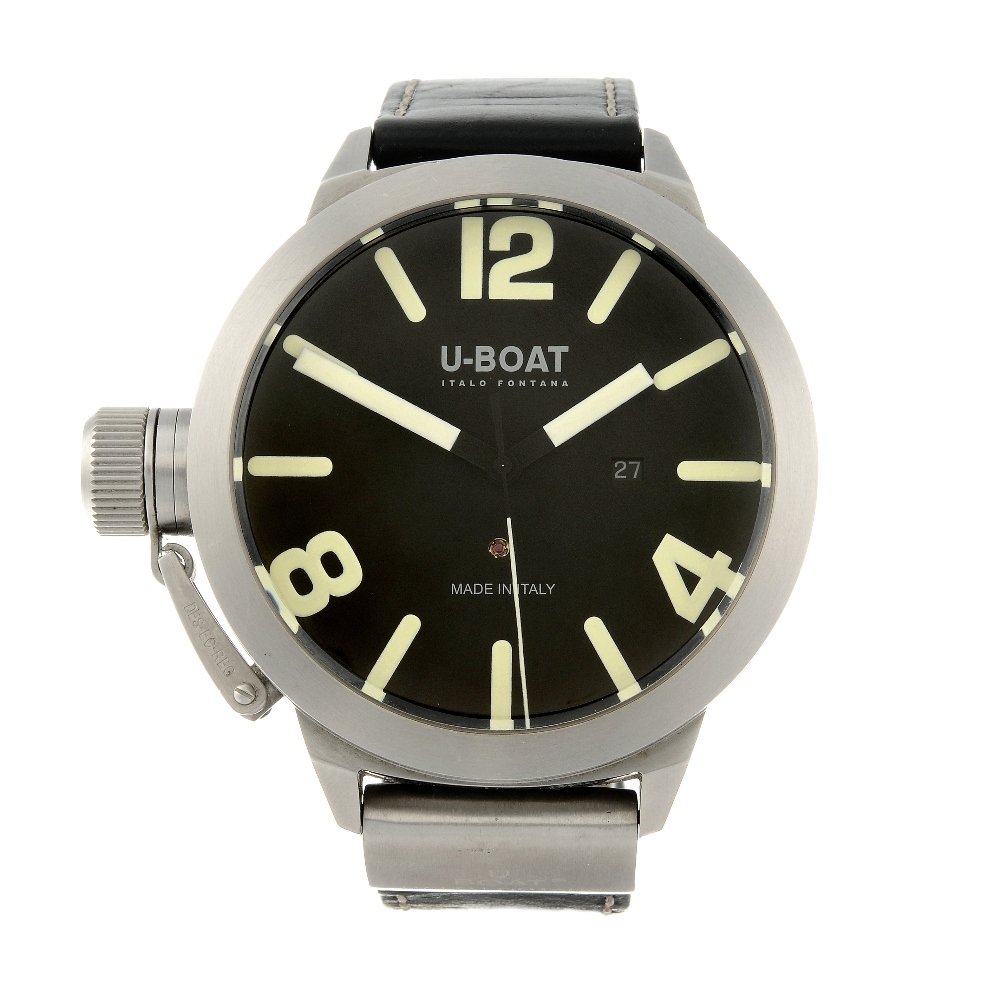U-BOAT - a gentleman's wrist watch. Stainless steel (1 of 4)