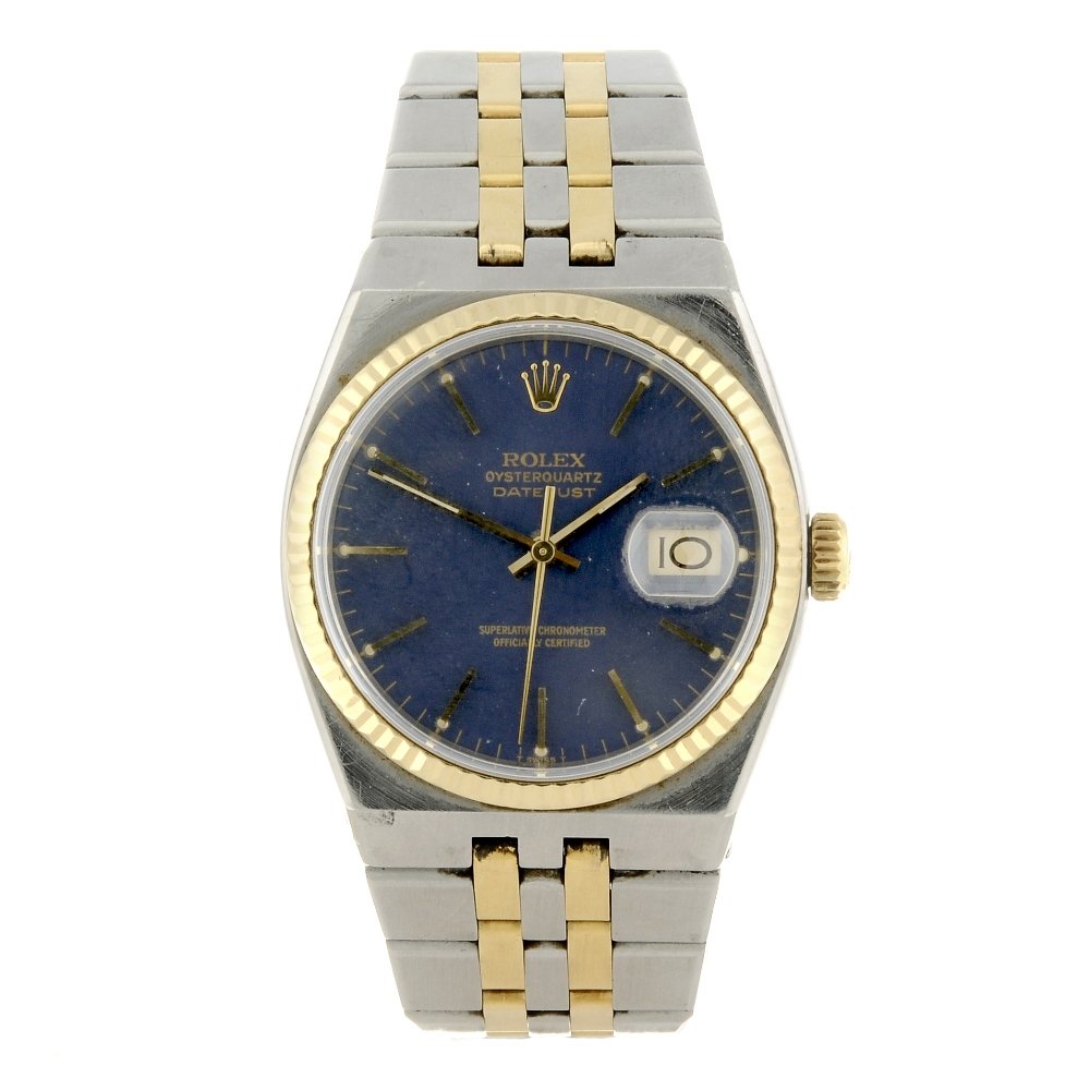 ROLEX - a gentleman's Oysterquartz Date bracelet watch. (1 of 4)