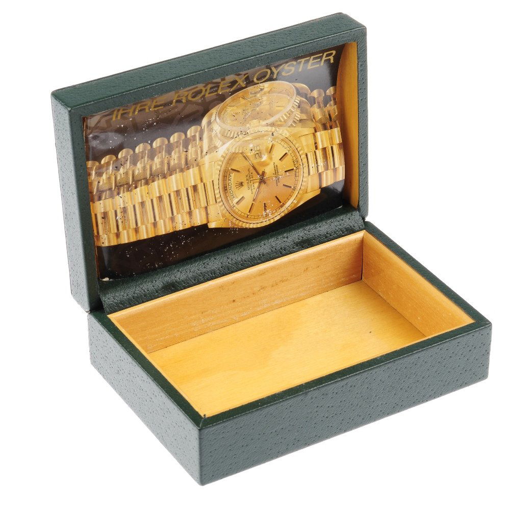 ROLEX - an incomplete watch box. (1 of 3)
