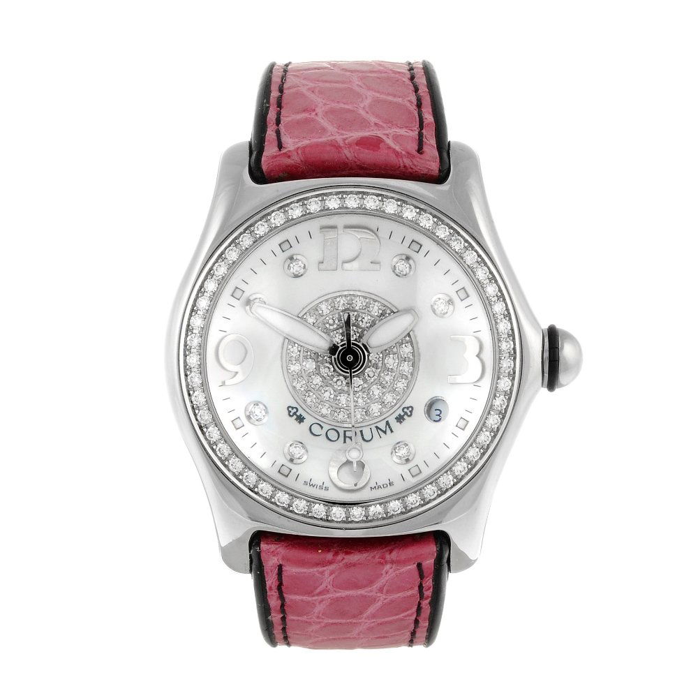 CORUM - a lady's Bubble wrist watch. Stainless steel (1 of 4)