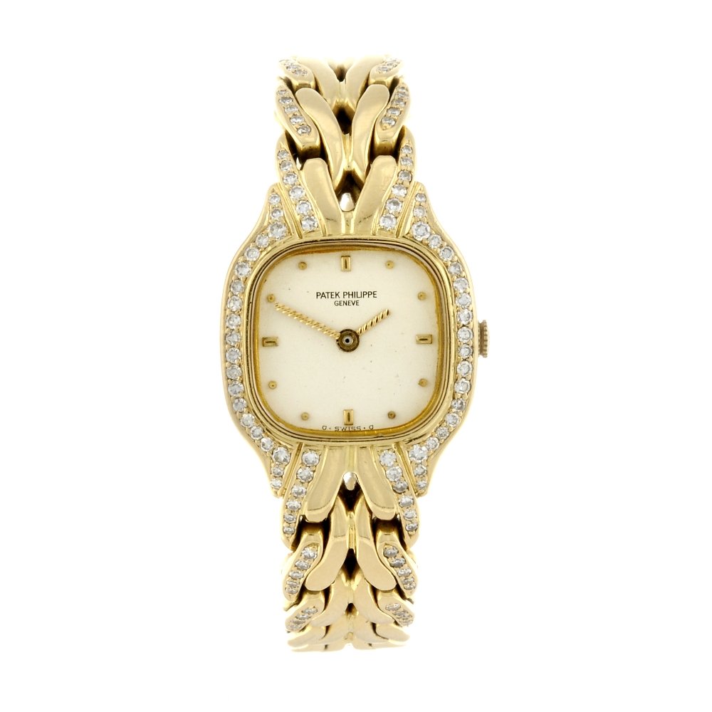 PATEK PHILIPPE - a lady's La Flamme bracelet watch. (1 of 4)