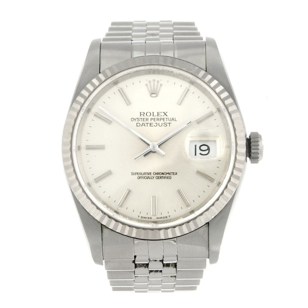 ROLEX - a gentleman's Oyster Perpetual Datejust (1 of 4)
