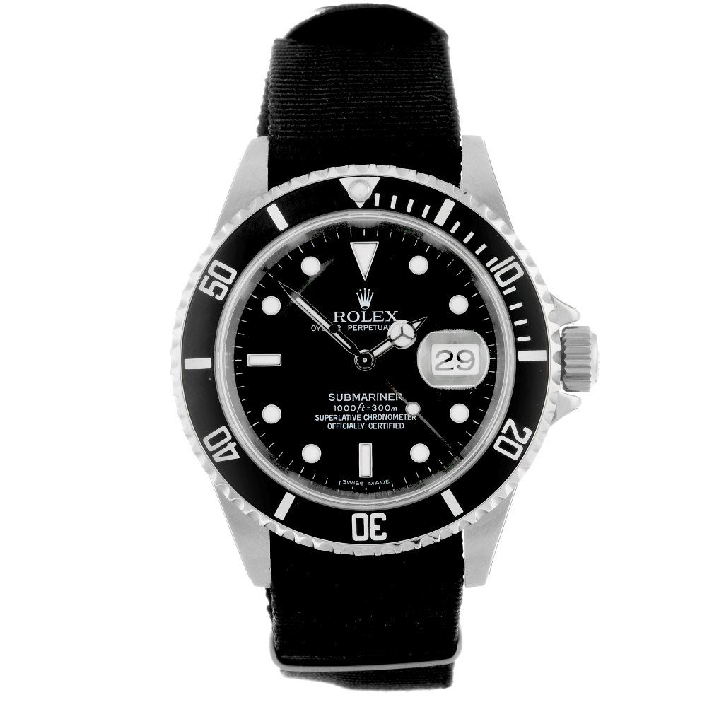 ROLEX - a gentleman's Oyster Perpetual Date Submariner (1 of 1)