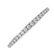 TIFFANY & CO. - a platinum diamond half-circle eternity