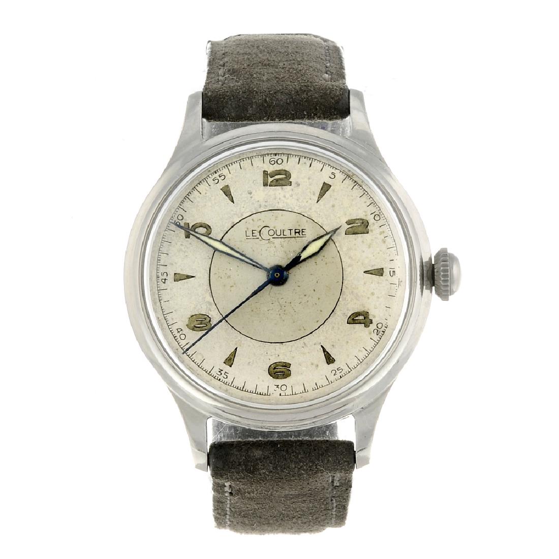 LECOULTRE - a gentleman's wrist watch. Stainless steel (1 of 4)