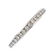 TIFFANY & CO. - a platinum diamond half-circle eternity