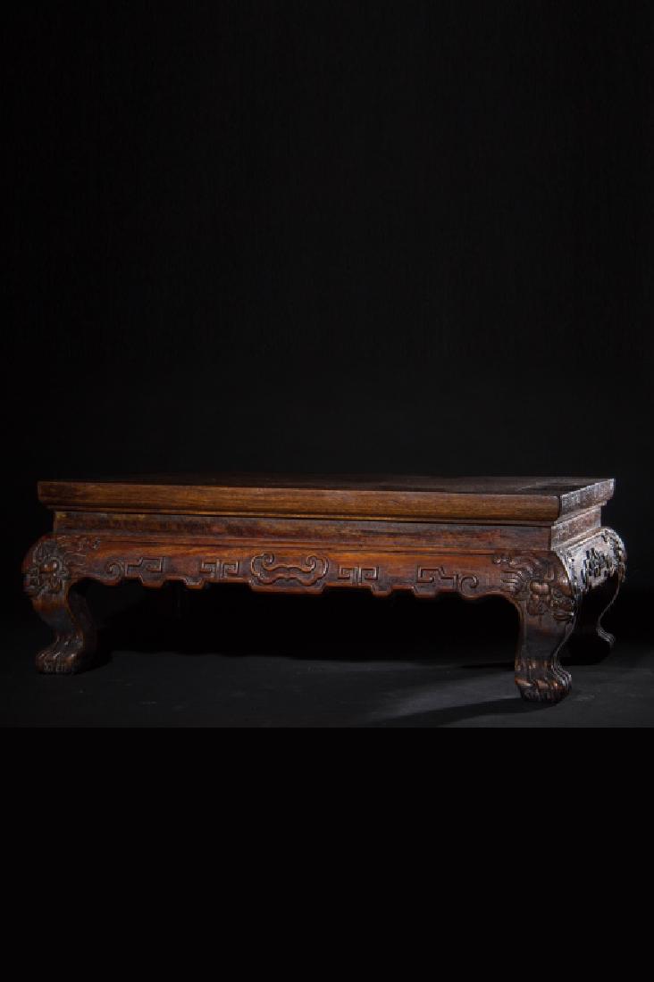 HUANGHUALI RUYI GRAIN SQUARE TABLE (1 of 10)