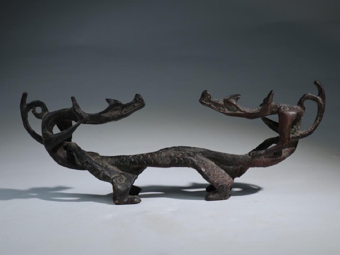 A COPPER PEN HOLDER (1 of 5)