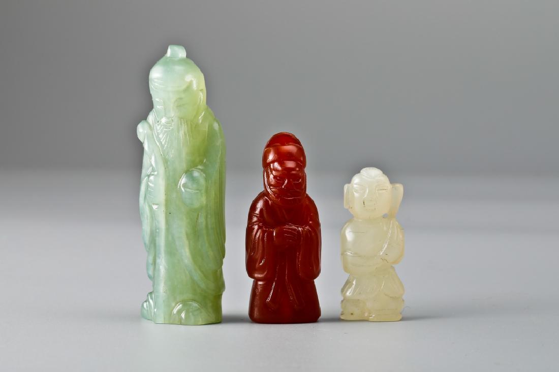 jade figurine (3 pieces) (1 of 5)