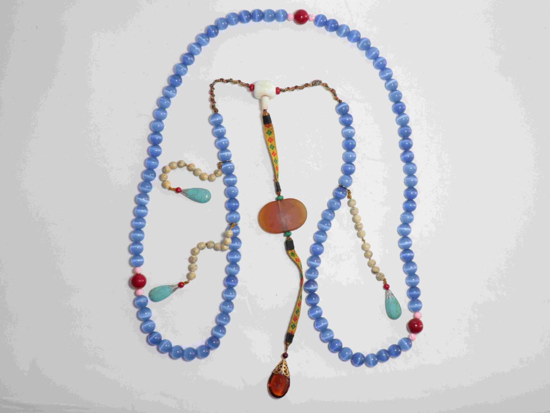 QING DYNASTY GLASS COURT BEADS (1 of 5)