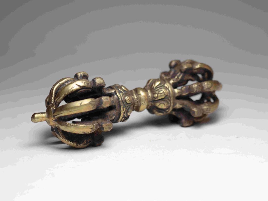 TIBETAN OLD COPPER KONJAC (1 of 5)