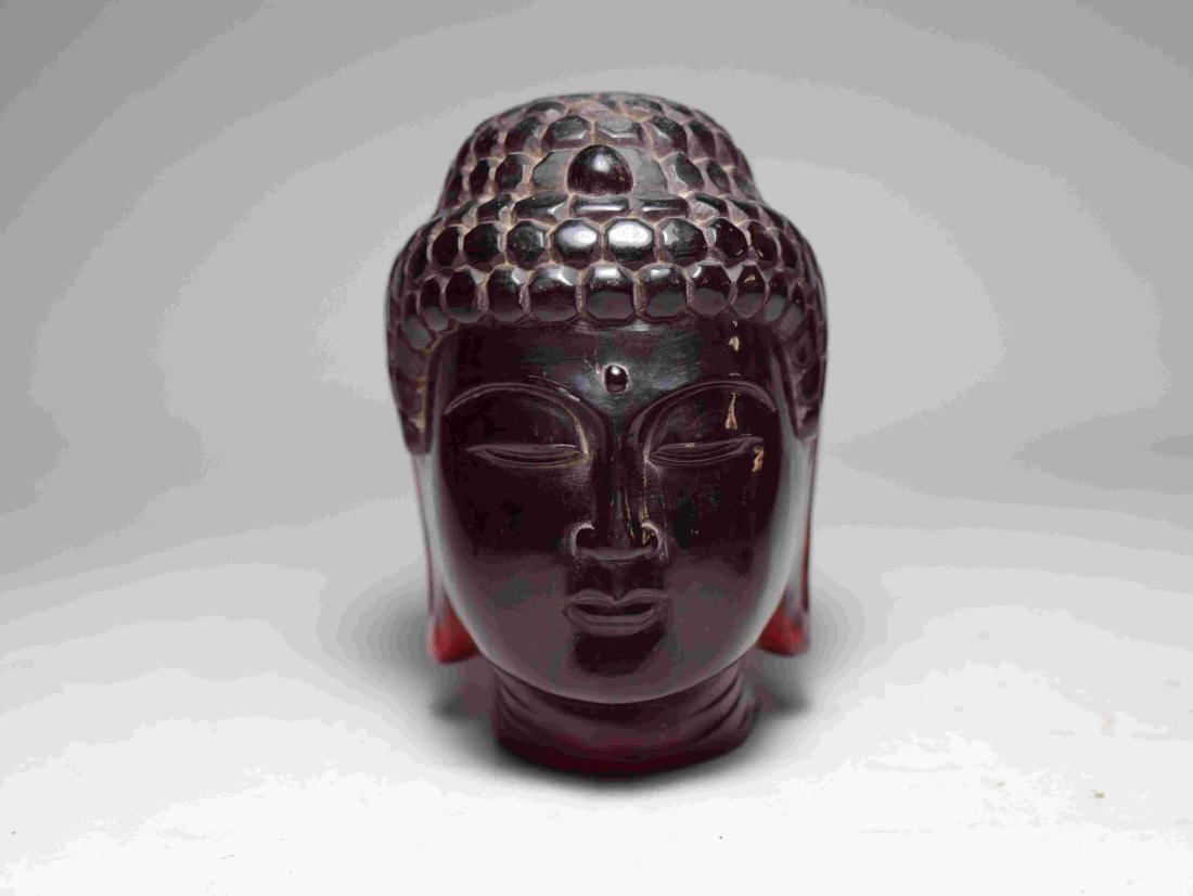 AMBER BUDDHA HEAD ORNAMENTS (1 of 7)