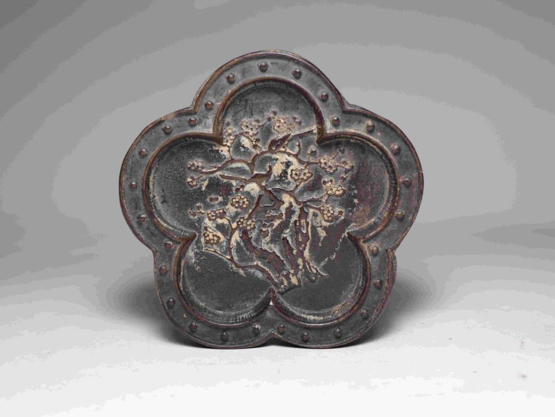 SANDALWOOD TRAY: Sandalwood tray. Size(97*19), 117.3g