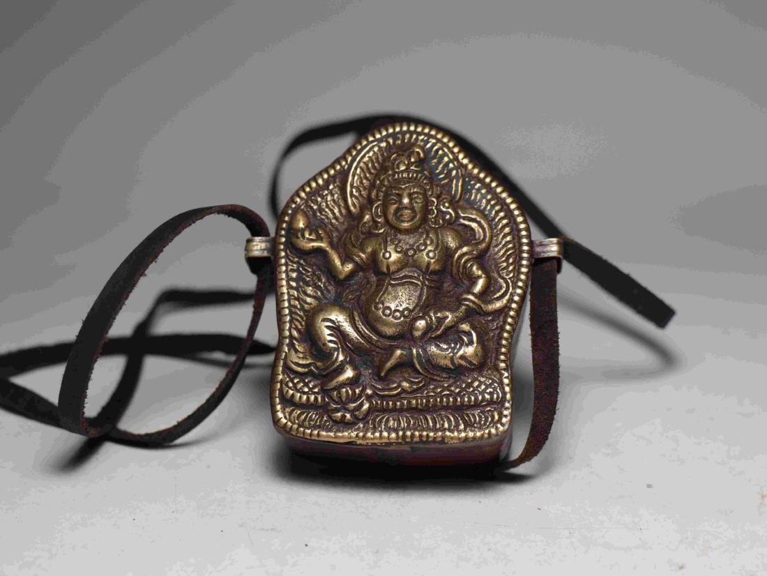 TIBETAN BRONZE STATUE (1 of 6)