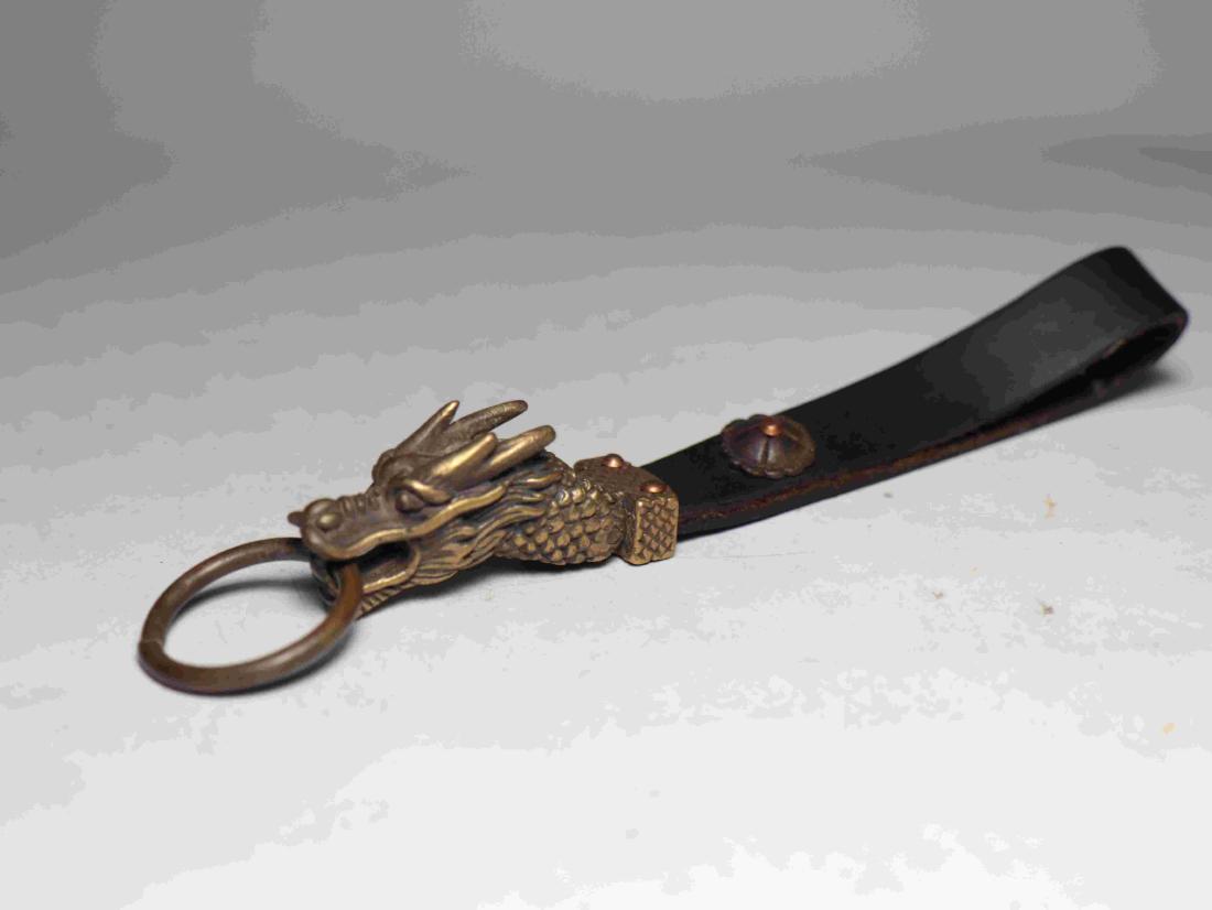 OLD COPPER FAUCET BUCKLE (1 of 6)