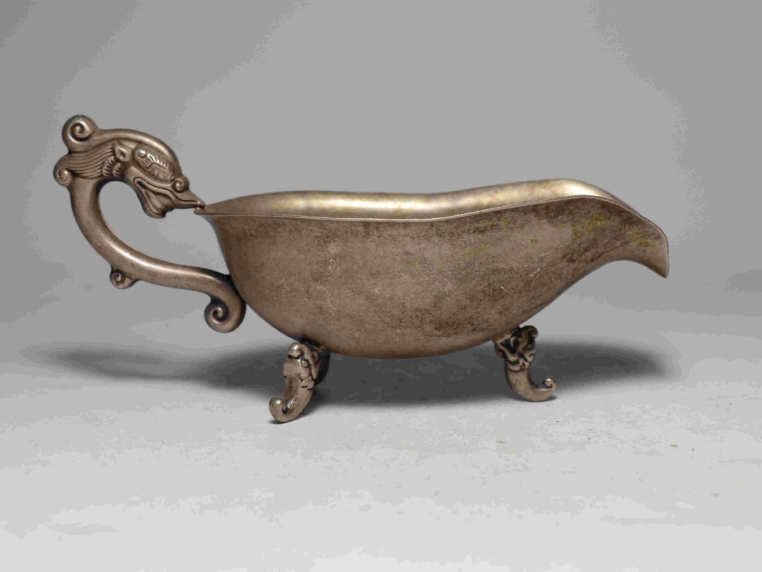 COPPER DRAGON CUP: Copper Dragon Cup. Size(145*55*47), 79.5g