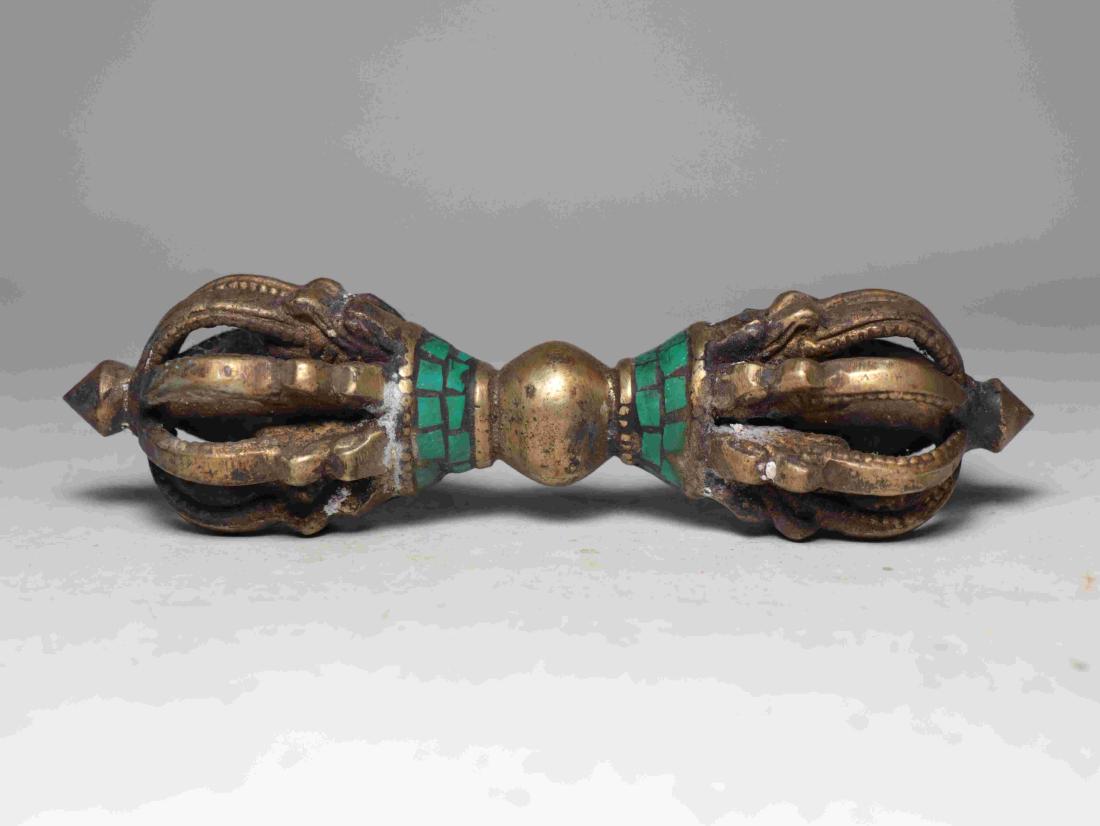 TIBETAN OLD COPPER KONJAC (1 of 6)