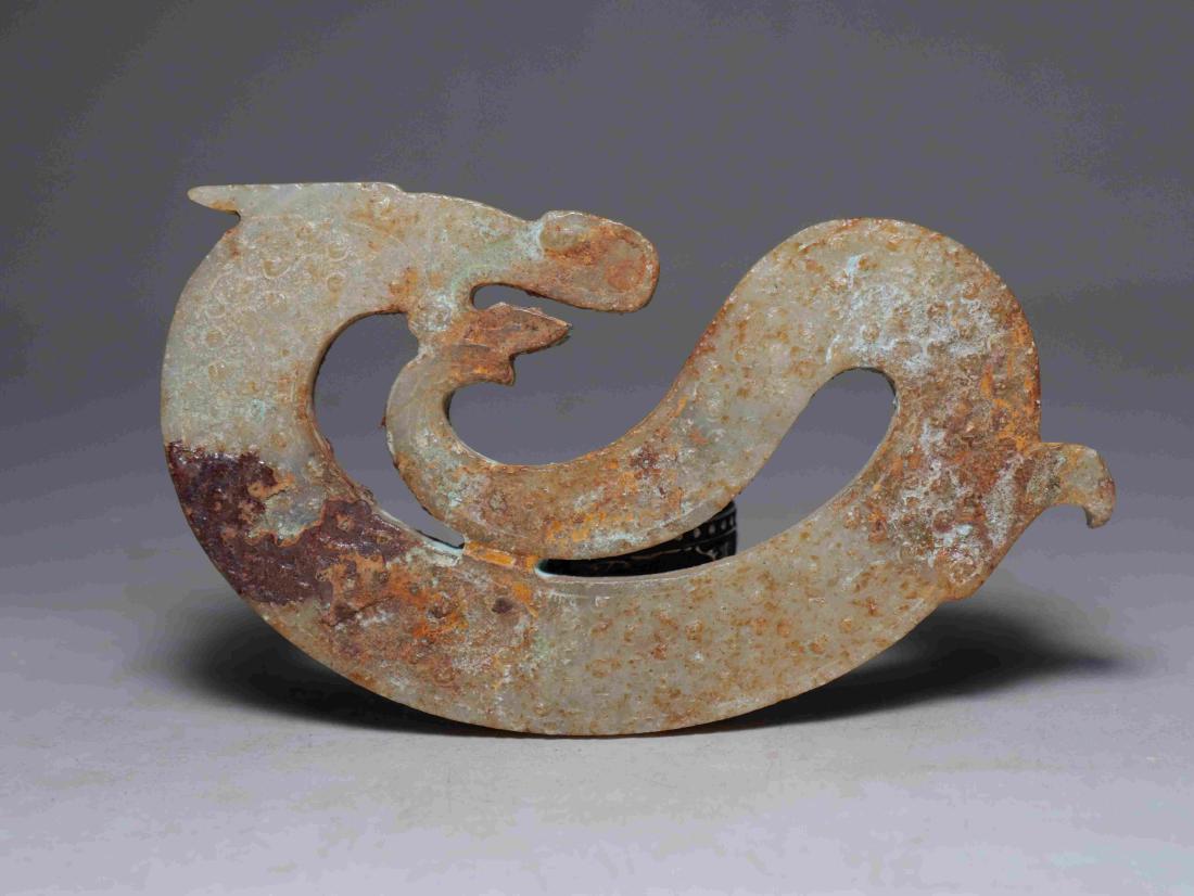 HETIAN JADE DOUBLE EARRING (1 of 6)