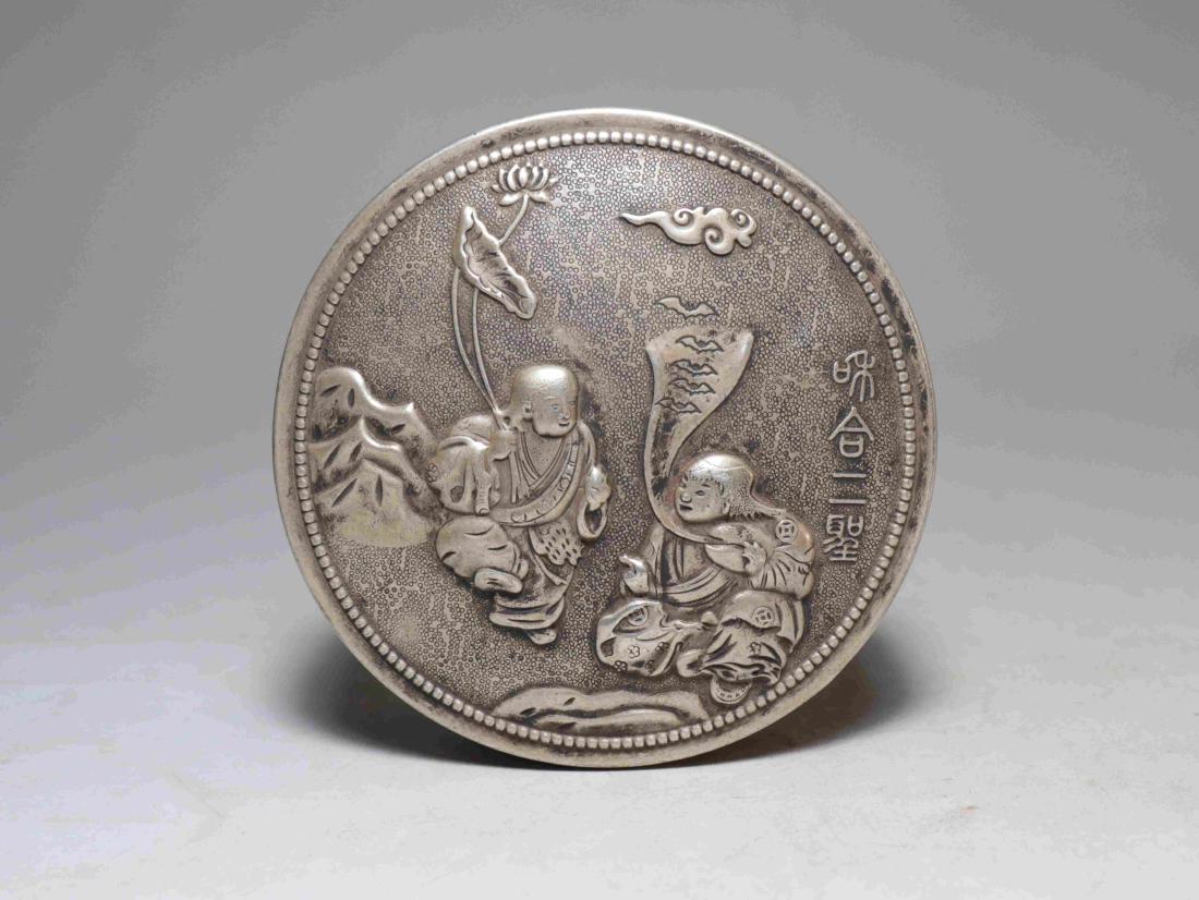 BOY SILVER BOX: BOY SILVER BOX size:80*31 weight:71.6g