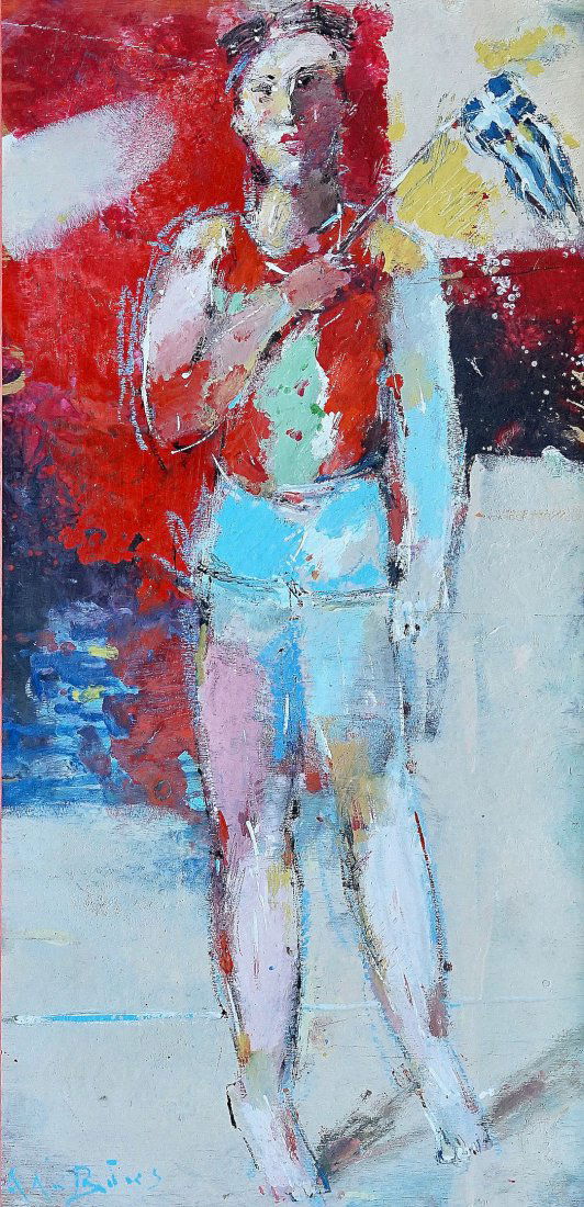 APOSTOLOS LAVDAS (b. 1940) The Runner Series (1 of 3)