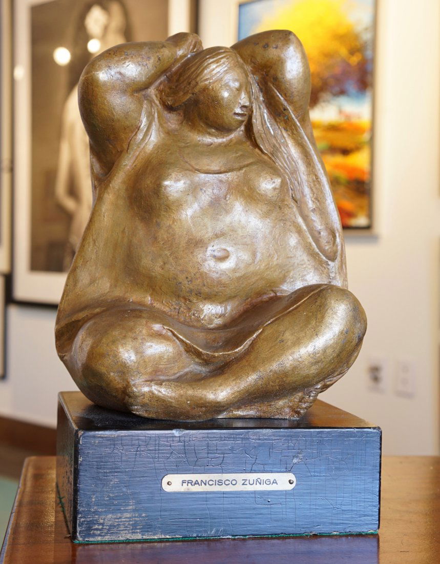 FRANCISCO ZUNIGA (Mexico, 1912-1998) PEINANDOSE (1 of 10)