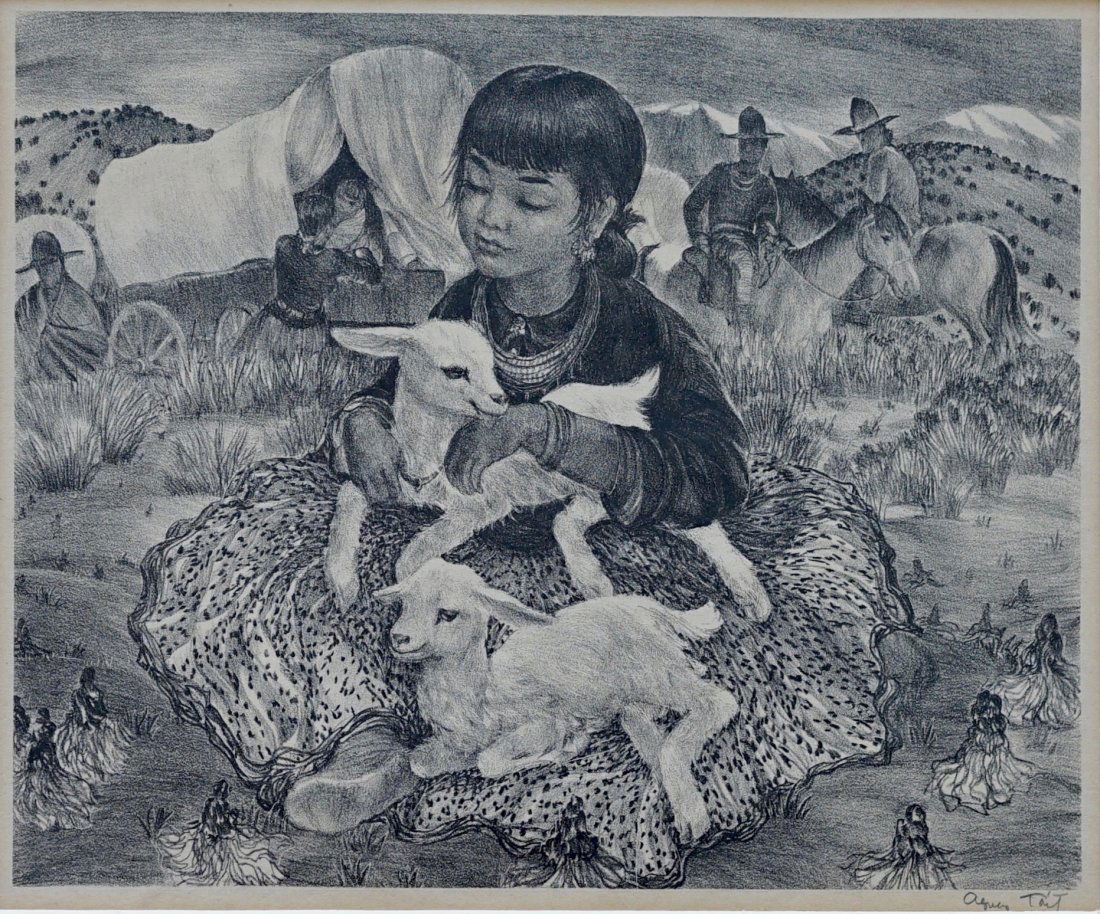 AGNES TAIT (New Mexico, NY 1894-1981) (1 of 4)