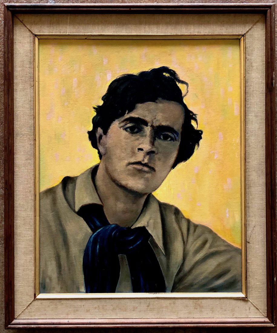 Unsigned Early Portrait Of AMEDEO MODIGLIANI (1 of 4)